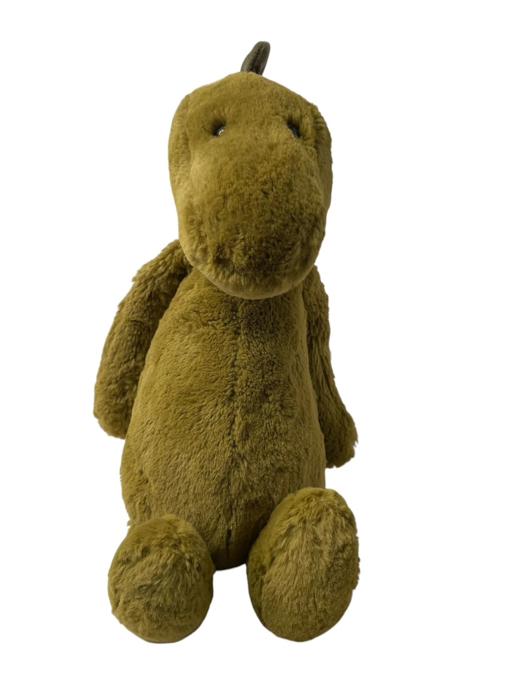 Jellycat Bashful Dino Stegosaurus Plush Stuffed Animal Green Dinosaur Medium 12"